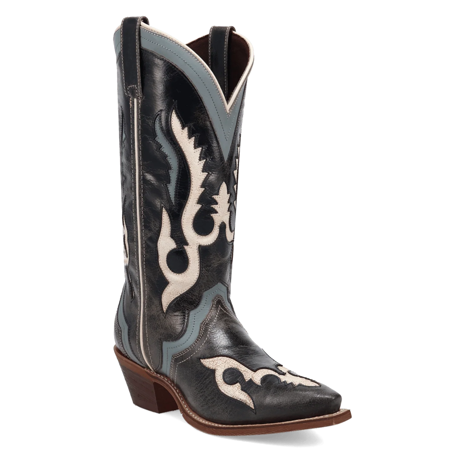 HONKY-TONK HALO LEATHER BOOT