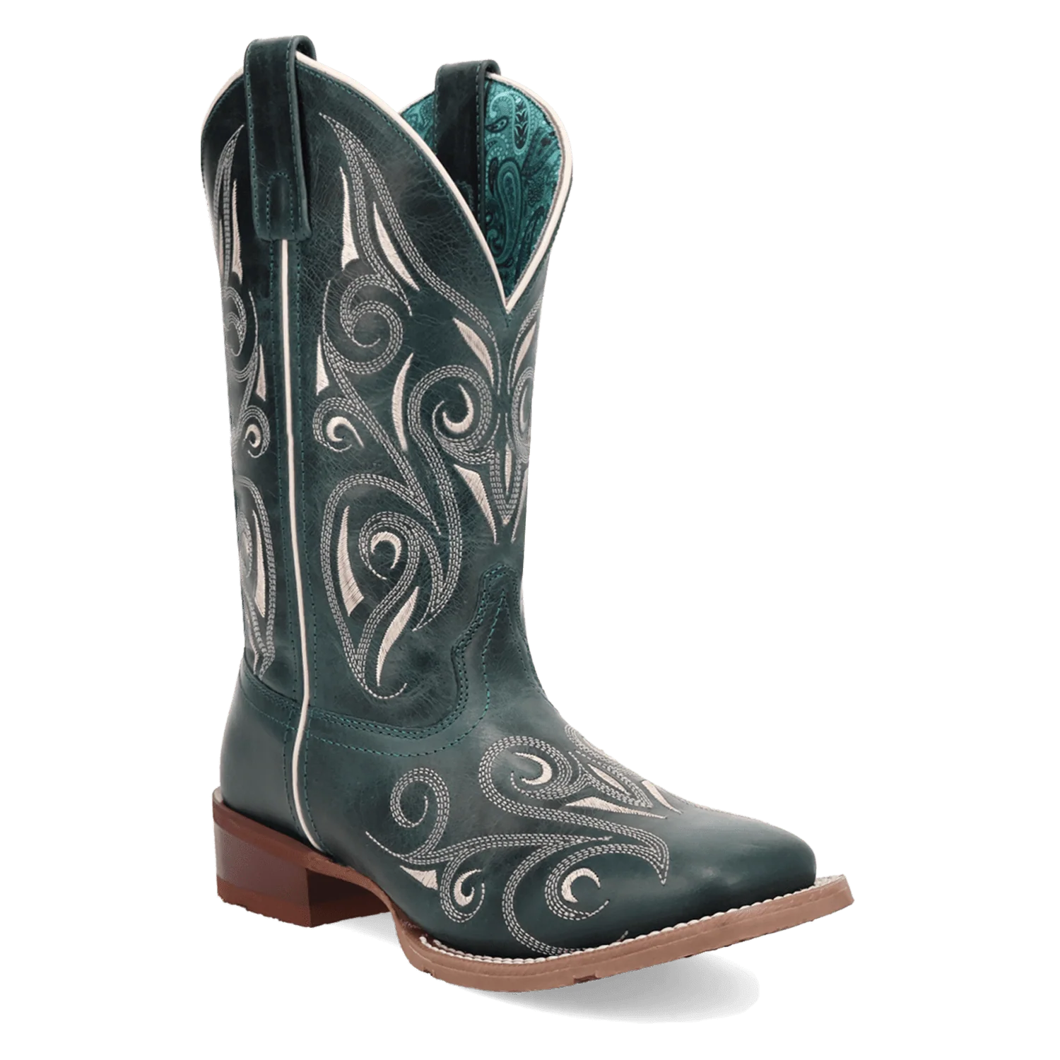 SPURRED LEATHER BOOT