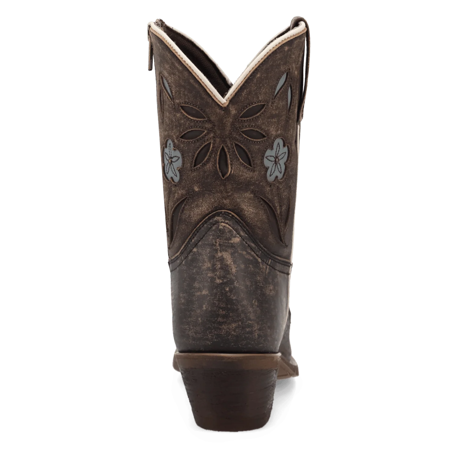WILD PETAL LEATHER BOOTIE - Image 4