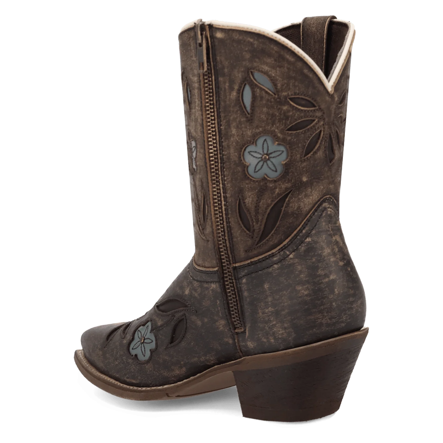 WILD PETAL LEATHER BOOTIE - Image 9